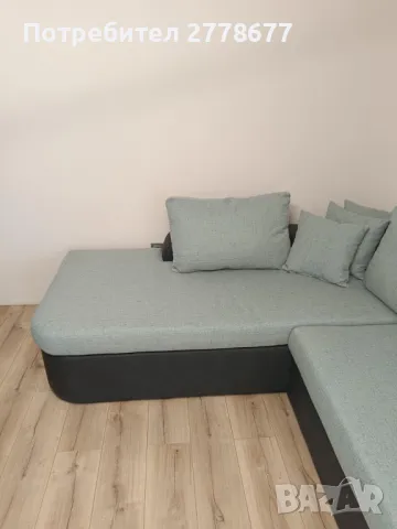 ЪГЛОВ ДИВАН, снимка 2 - Дивани и мека мебел - 49048021