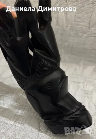 Фигура от абаносово дърво, снимка 6 - Статуетки - 50408634