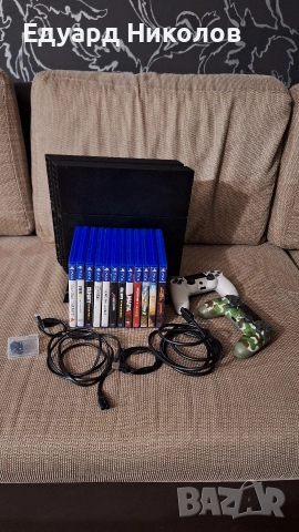 Playstation 4 Fat 1TB + 2 джойстика и 12 Игри , снимка 2 - PlayStation конзоли - 52813987
