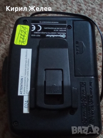 Уокмен ROADSTAR стар рядък модел за КОЛЕКЦИЯ ДЕКОРАЦИЯ 51662, снимка 3 - Антикварни и старинни предмети - 52034781