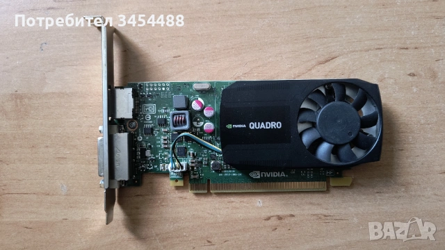 Видео карта NVIDIA Quadro K620 2GB 128-bit DDR3
