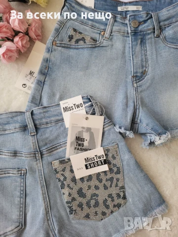 Дамски Къси Дънкови Панталонки С Камьчета На Джобове🔝Дамски Къси Дънки Код BS-39, снимка 3 - Къси панталони и бермуди - 51242637