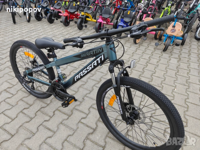 PASSATI Алуминиев велосипед 24" MARTYN сив, снимка 4 - Велосипеди - 53918298