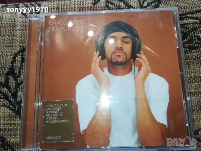CRAIG DAVID CD 2502251629, снимка 12 - CD дискове - 49272833