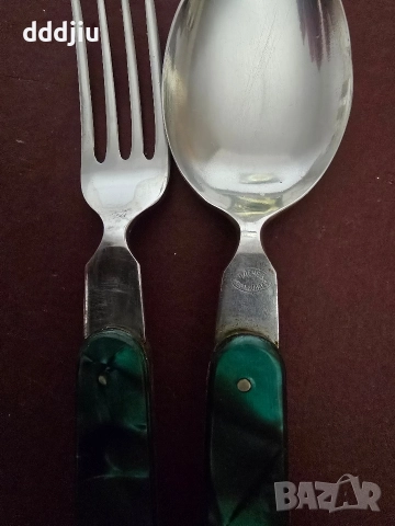 сгъваеми вилица и лъжица Петко Денев , снимка 5 - Антикварни и старинни предмети - 52857870