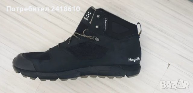 Haglofs L.I.M Mid Proof Eco UK 10.5 US 11 Mens Sizе 45 1/3/28.8см ОРИГИНАЛ! Мъжки обувки!, снимка 5 - Спортни обувки - 49214233