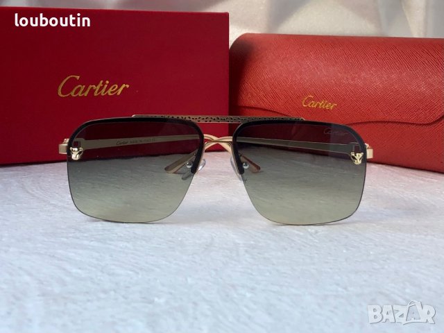 Cartier 2023 висок клас слънчеви очила Мъжки Дамски слънчеви 3 цвята, снимка 7 - Слънчеви и диоптрични очила - 40515443