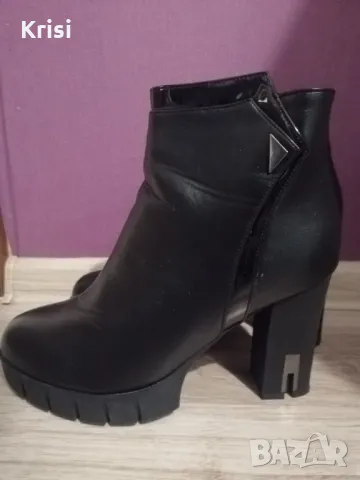 Дамски елегантни боти, снимка 4 - Дамски боти - 47552897