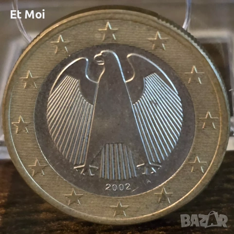 Евро монета 1