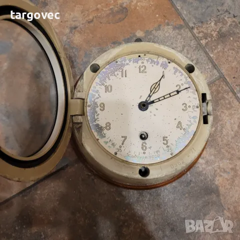 Съветски корабен часовник, снимка 3 - Антикварни и старинни предмети - 49518602