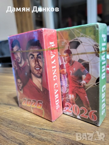Карти за игра 2026 с футболисти, снимка 7 - Карти за игра - 53893510