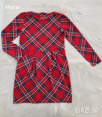 Детска карирана рокля H&M 8-10 години