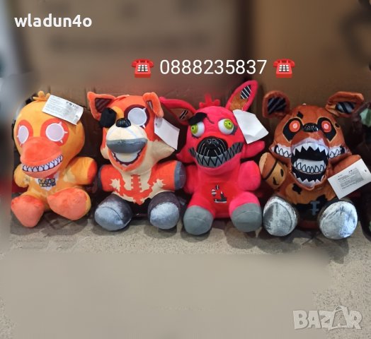 Плюшени Фреди/Five Nights at Freddy’s;ключодържатели-7лв-12лв, снимка 3 - Плюшени играчки - 42809372