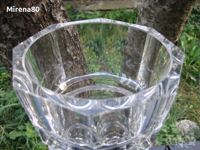 Уникална кристална ваза, снимка 4 - Вази - 42770876