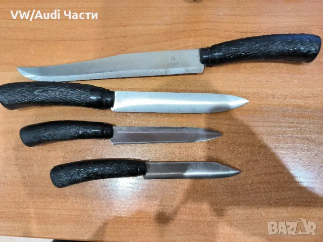Комплект ножове нож ножче ножка 4 броя, снимка 2 - Ножове - 48490333