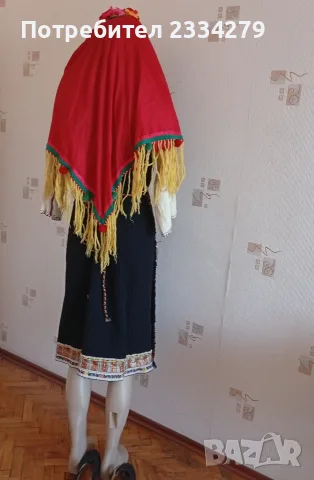 Стара женска сукманена народна носия , снимка 14 - Антикварни и старинни предмети - 54811498