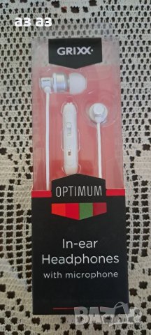 Grixx optimum- нови слушалки с вграден микрофон 