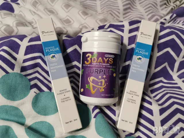 Избелващи продукти за зъби - (Пудри и Писалки), снимка 7 - Козметика за лице - 36909911