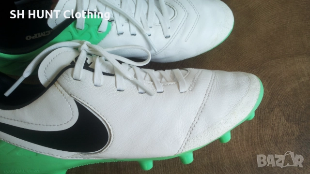 NIKE TIEMPO KIDS Football Leather Boots Размер EUR 39 / UK 6 детски бутонки естествена кожа 138-14-S, снимка 4 - Футбол - 52227419