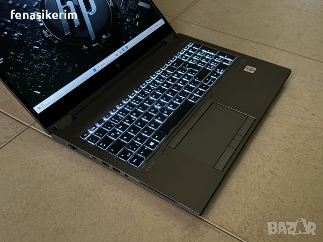 15.6' Full HD Core i9-10885H HP Zbook Fury G7 32GB DDR4/1TB NVMe/4G Sim/Бат 6ч, снимка 6 - Лаптопи за работа - 54342552