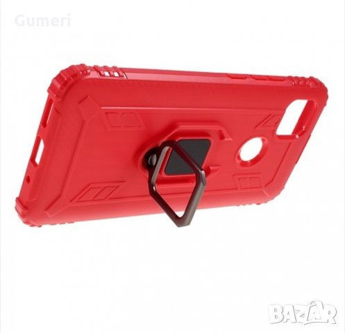 Xiaomi Redmi 9c Удароустойчив гръб с метален пръстен , снимка 5 - Калъфи, кейсове - 30295474