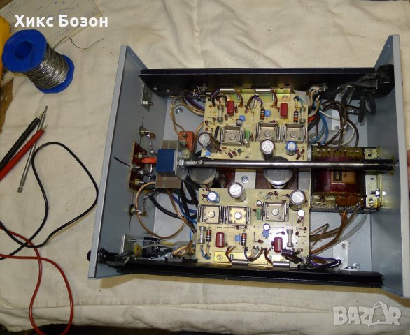 Аудиофилски DIY стрео усилвател Кlein&Hummel OY,от първите в   света активни монитори 1963г., снимка 4 - Ресийвъри, усилватели, смесителни пултове - 31241479