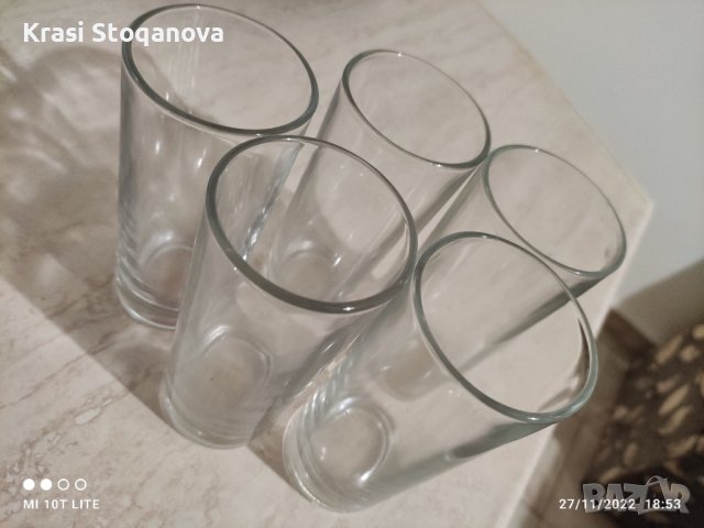 Стъклени Чаши - Сервиз , снимка 2 - Чаши - 38818931