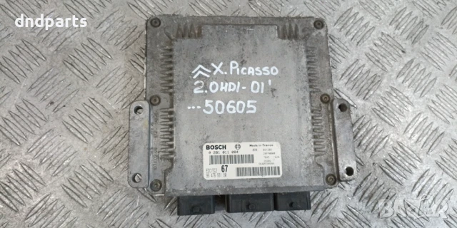 Компютър Citroen Xsara Picasso 2.0HDI 2001г. 0281011084 9647693180