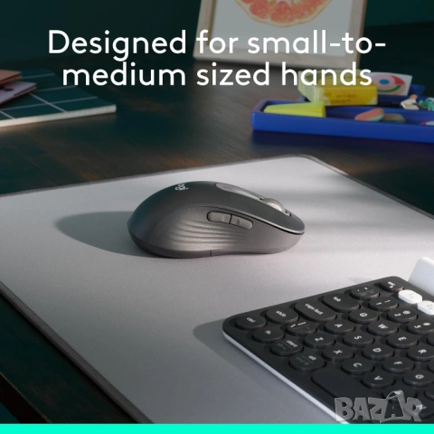 Безжична мишка Logitech Signature M650 L silent touch [Нова не разпечатана], снимка 5 - Клавиатури и мишки - 54259920