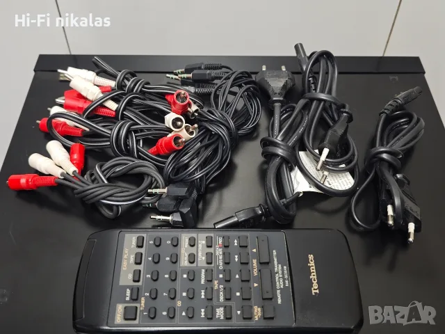 стерео усилвател FM радио ресийвър графичен еквалайзер касетъчен дек TECHNICS SU-X302 SH-E51 RS-X302, снимка 9 - Ресийвъри, усилватели, смесителни пултове - 55844020