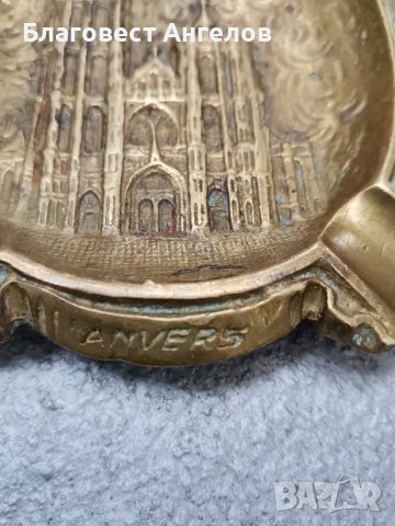 Бронзов пепелник , снимка 2 - Колекции - 42397961