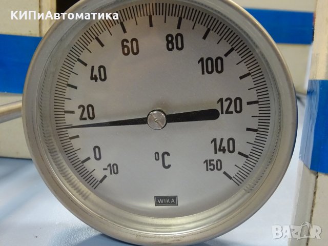 индустриален термометър Wika thermometer ф100mm, -20/+400°C, L-30-480mm, снимка 3 - Резервни части за машини - 35490796