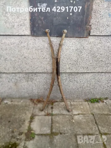 Ресори-проект за автомобилно ремарке.