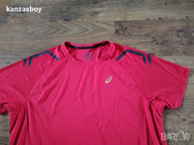 asics - страхотна мъжка тениска КАТО НОВА 2ХЛ, снимка 3 - Тениски - 51417160