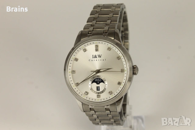 Нов CARNIVAL Automatic Miyota Стоманен Мъжки Часовник