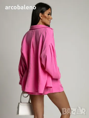 Дамски комплект от две части от муселин MOLLY, 8цвята , снимка 15 - Комплекти - 49793723