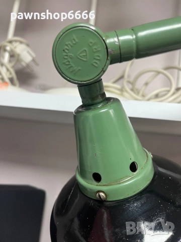 Работна лампа от 50-те години на миналия век от Кърт Фишер за Midgard, снимка 12 - Антикварни и старинни предмети - 52200589