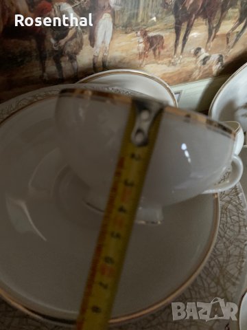 Винтидж сервиз за чай/капучино Стар чешки порцелан, снимка 12 - Сервизи - 31095517