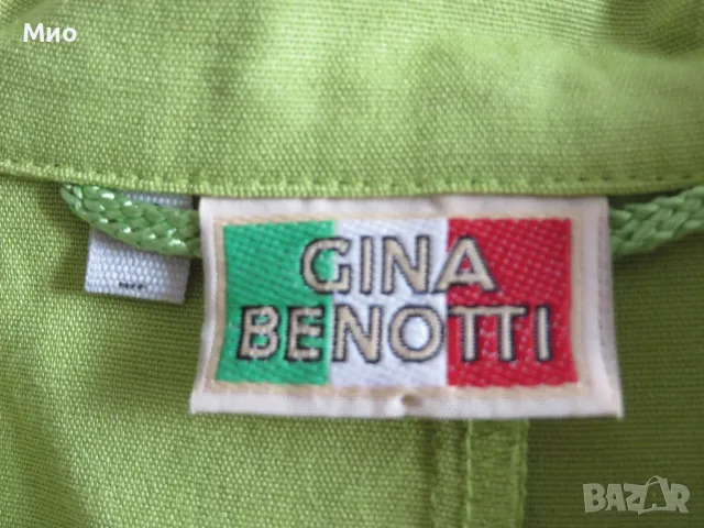 Ново елегантно ленено яке-сако, Gina Benotti, 40  , снимка 6 - Якета - 56160178