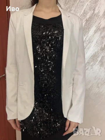 Рокля и сака в черно и бяло, снимка 6 - Рокли - 49736578