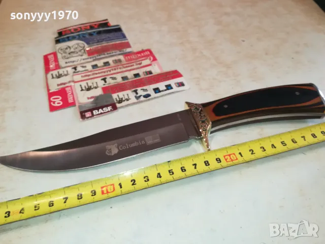 COLUMBIA GOLD-ЯК НОЖ 1403251712, снимка 5 - Ножове - 49495837