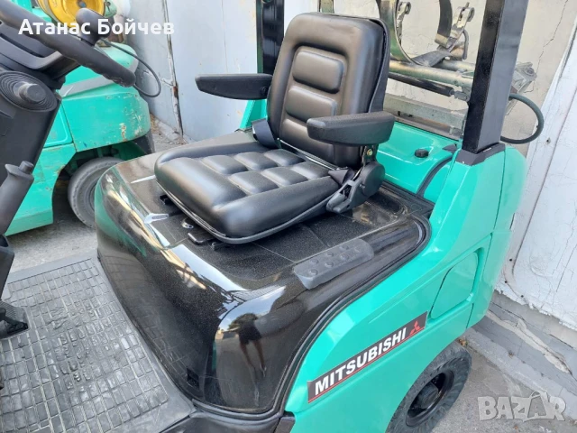 газокар MITSUBISHI 1500 кг. Вил. изравнител 2016г. моточасове 6250!!!, снимка 3 - Индустриална техника - 51125431