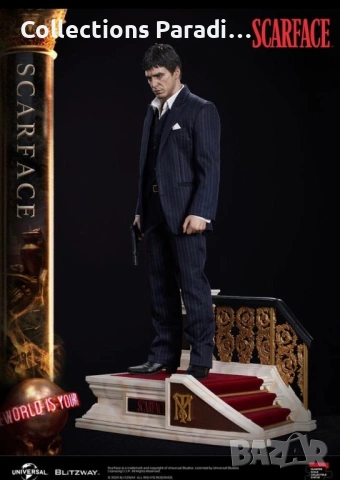 Blitzway Scarface статуя фигура 1/4, снимка 2 - Колекции - 54042888