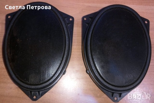 Оригинални басови говорители за автомобил- 40 вата, 4 ома.