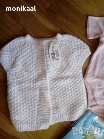 Нови боди рокличка и елече за ръст 80 с етикет, снимка 4 - Бебешки рокли - 30914230