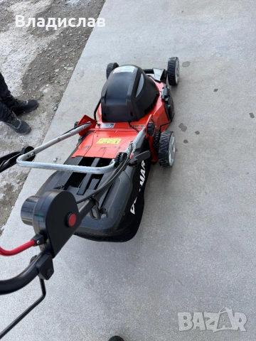 Самоходна електрическа косачка Dolmar , снимка 8 - Градинска техника - 53992332