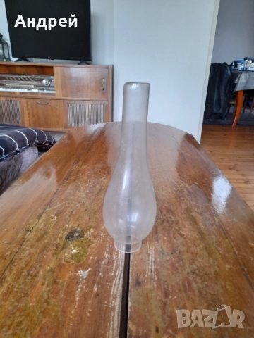 Старо стъкло за газена лампа,фенер #8