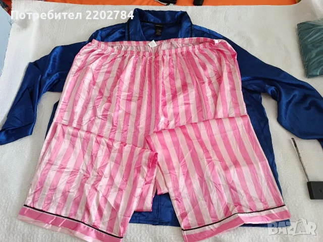 Дамска памучна пижама 5ХЛ,5XL,4ХЛ,4XL,2XL,2ХЛ, снимка 11 - Пижами - 41340068
