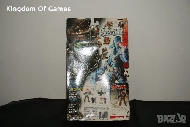 Рядка Фигура 1998 McFarlane Spawn IV Unmasked Series 12 Action Figure With 5 Weapons NEW SEALED, снимка 16 - Колекции - 56241982