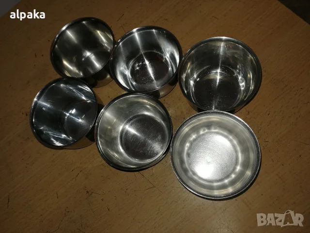 Продавам чашки алпака за крем карамел, снимка 4 - Прибори за хранене, готвене и сервиране - 45573589
